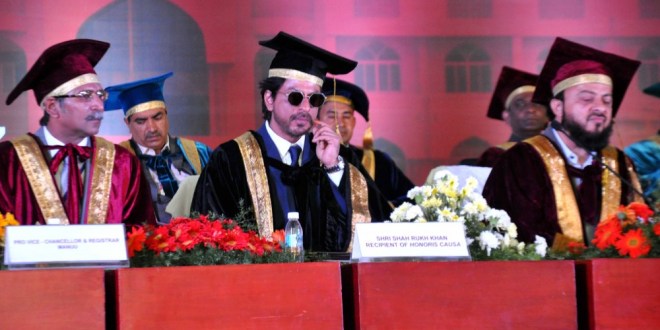 shahrukhconferredhonorarydoctoratebymanuuvarsity